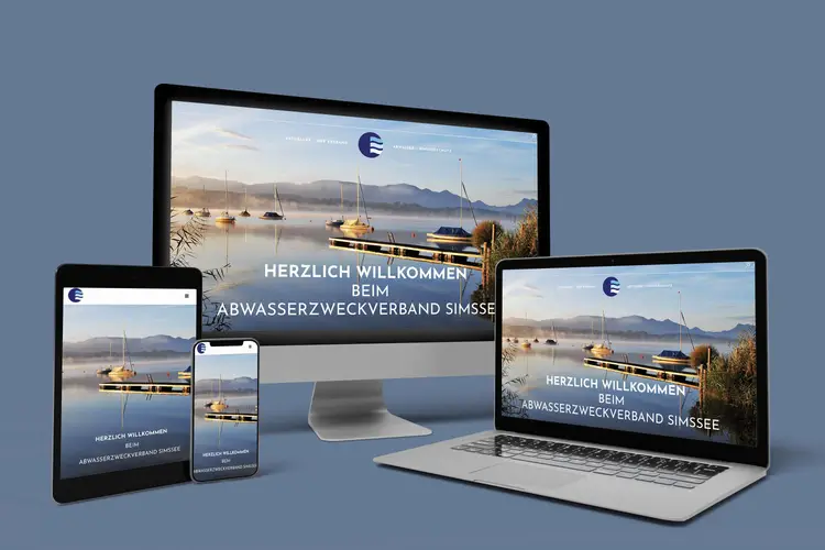 Abwasserzweckverband Simssee Webdesign